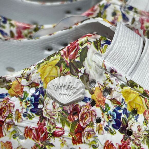 Blowfish Malibu Water Shoes Girls 1 Multi-color Floral Rubber Beach Pool Ruby-K - Picture 2 of 16